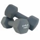 Pair of 7kg Hex Anti Roll Neoprene Non Slip Hand Dumbbells Workout Weights