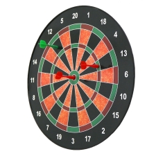 16" Magnetic Kids Toy Play Dart Board Dartboard with 6 Darts