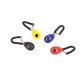 Multicoloured Pack of 4 Pet Dog Puppy Cat Training Clicker with Wrist Strap