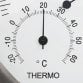 Indoor Outdoor Barometer Weather Station Stainless Steel