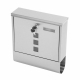 Wall Mounted Stainless Steel Mail Letter Post Box with Newspaper Holder