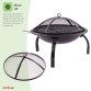54cm Portable Folding Firepit Outdoor Garden Patio Heater BBQ Barbecue Grill