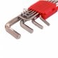 Set of 9 Hex Allen Wrench Repair Tool L Shape TRX Key