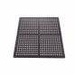 32 SQ FT Black Interlocking Garden Safety Outdoor Play Mats Tiles