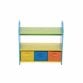 Colourful Childrens Toy Storage Crayon Unit Shelves with 3 Drawers