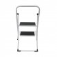 Foldable 2 Step Ladder Stepladder Non Slip Tread Safety Steel