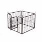 Small Folding 4 Panel Pet Dog Rabbit Run Play Pen Whelping Cage Enclosure