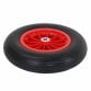 14" 3.50-8 Plastic Rim Wheelbarrow Replacement Puncture Proof PU Tyre Wheel