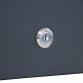 Slim Wall Mounted Outdoor Pub Ashtray Ash Tray Cigarette Steel Bin