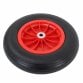 14" 3.50-8 Plastic Rim Wheelbarrow Replacement Puncture Proof PU Tyre Wheel