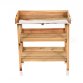 Wooden Potting Table Flower Plant Workbench Garden Greenhouse