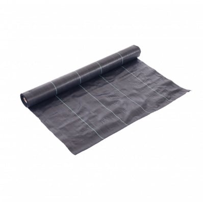 1m x 50m Heavy Duty Weed Control Ground Cover Membrane Sheet