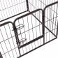 Small Folding 4 Panel Pet Dog Rabbit Run Play Pen Whelping Cage Enclosure