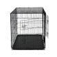 30" Folding Metal Dog Cage Puppy Transport Crate Pet Carrier