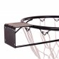 Heavy Duty Wall Mounted Full Size Black Basketball Hoop Rim and Net