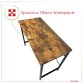 100cm Heavy Duty Industrial Writing Computer Desk Home Office Worktop Table