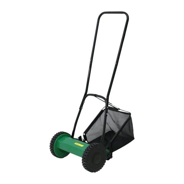 Manual Hand Push Grass Cutter Lawn Mower Lawnmower 30cm Cutting Width