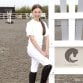 Coco Equestrian White (XS) Ladies Womens Kids Short Sleeve Horse Riding T-Shirt