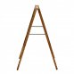 Wooden Chalkboard Blackboard Pavement Display Sign A-Board