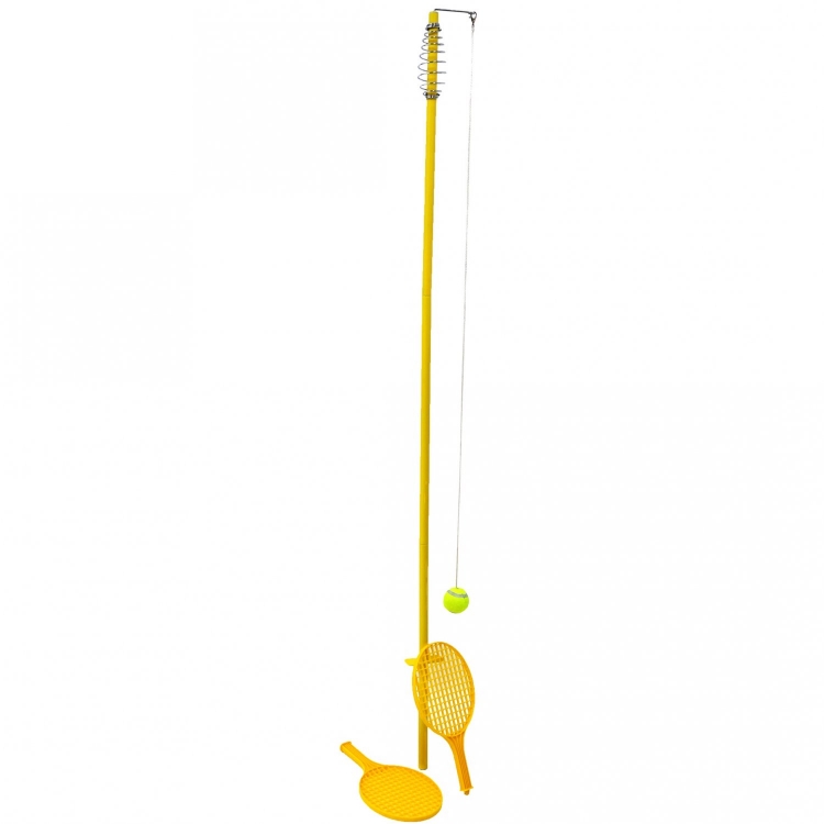 2 Player Garden Swing Tennis Ball & Bat Game Set - Click Image to Close
