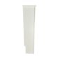 Small White Wooden Slatted Grill Radiator Cover MDF Cabinet