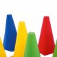 Training Fitness Exercise Games Activity Sports PE Road Cones Marker (set of 8)