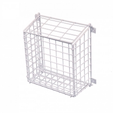 Medium Letterbox Door Post Mail Catcher Basket Cage Holder Guard