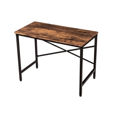 100cm Heavy Duty Industrial Writing Computer Desk Home Office Worktop Table