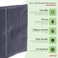 2m x 10m Heavy Duty Weed Control Ground Cover Membrane Sheet