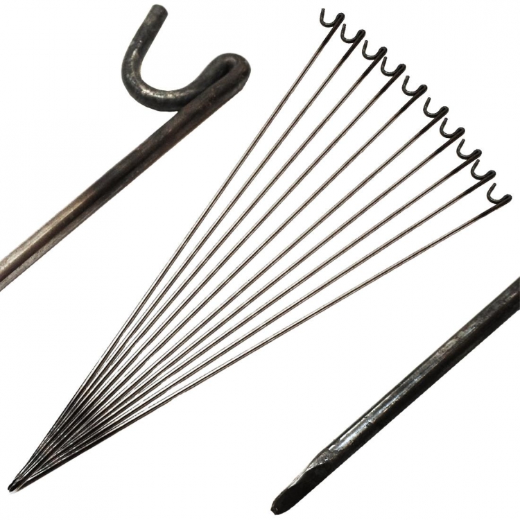 Steel Barrier Fencing Pins 10mm x 1150mm Pack Of 10 - Click Image to Close
