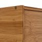 Double Layer Roll Top Bamboo Wooden Bread Bin Kitchen Storage