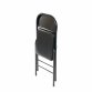 Heavy Duty Padded Folding Metal Desk Office Chair Seat