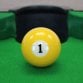 Full Size UK Regulation 16 Spots and Stripes Pool Ball Set 2"