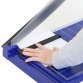 Professional Grade A3 Guillotine With Safety Guard - Blue