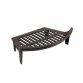 Open Fire Grate 16" Cast Iron Heavy Duty Log Coal Wood