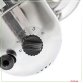 16" Inch 40cm Chrome Metal Pedestal 3 Speed Stand Fan Cooling