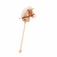 100cm Childrens Kids Toy Hobby Stick Horse with Neighing Sound
