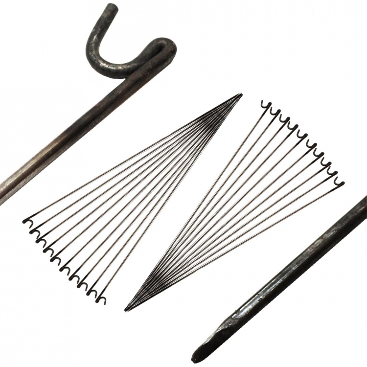 Steel Barrier Fencing Pins10mm x 1150mm Pack Of 20 - Click Image to Close