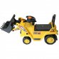 Childrens 3-in-1 Ride On Yellow Mini Digger Bulldozer Forklift