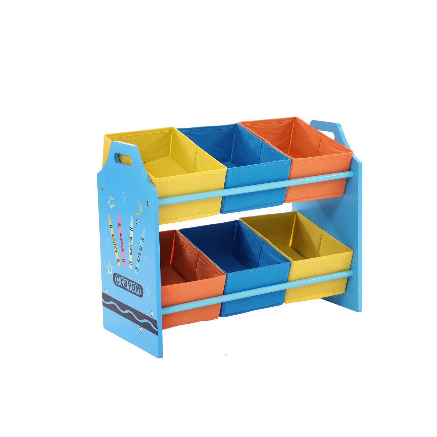 Oypla Childrens Crayon Organisation Toy Games Storage Unit Basket 