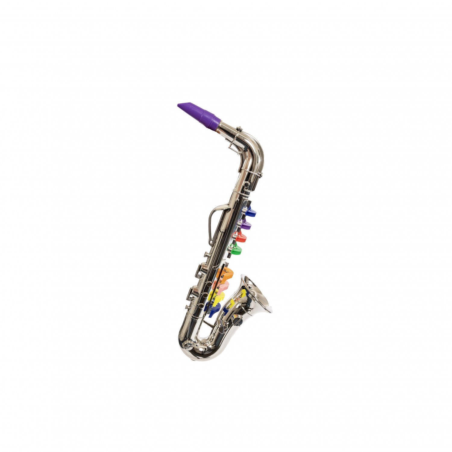 Kids ChildrenS Metal Plated Saxophone Musical Instrument Music Toys Play Fun 