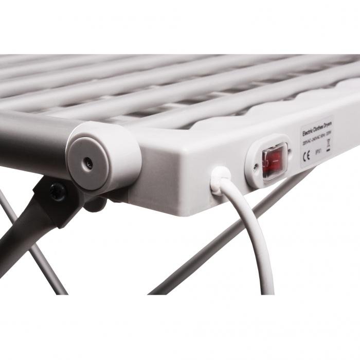 Electric Extendable Heated Folding Clothes Horse Airer Dryer - £29.99 ...