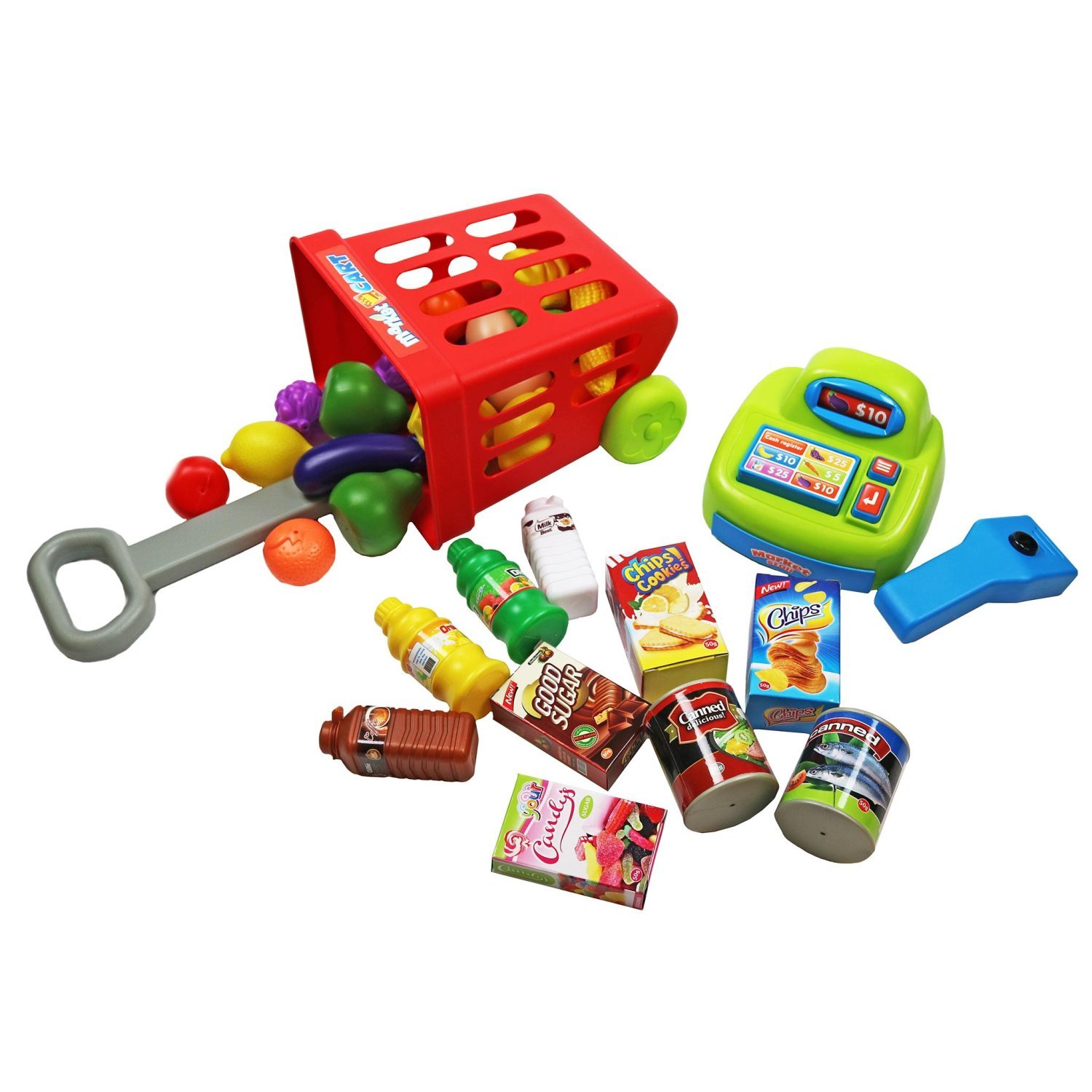 kids supermarket playset