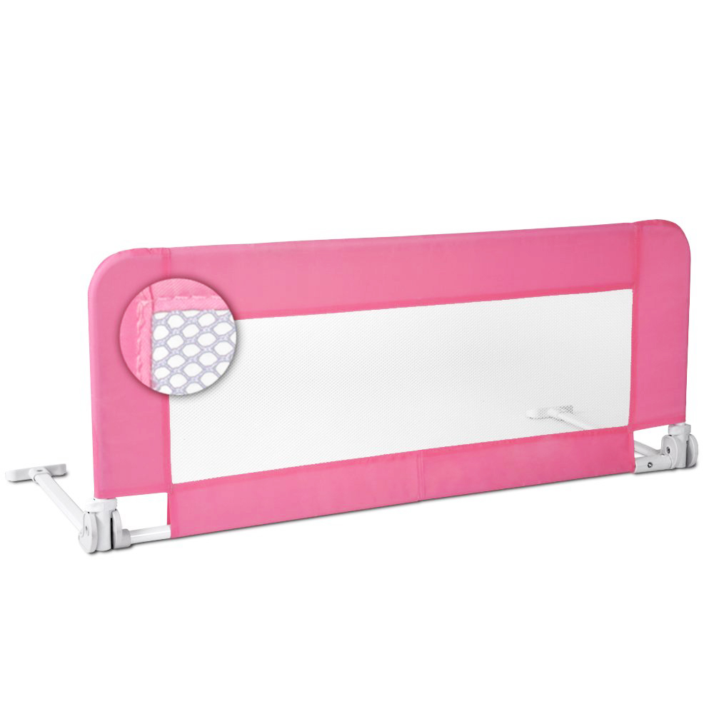 150cm Pink Baby Child Toddler Bed Rail Safety Protection ...
