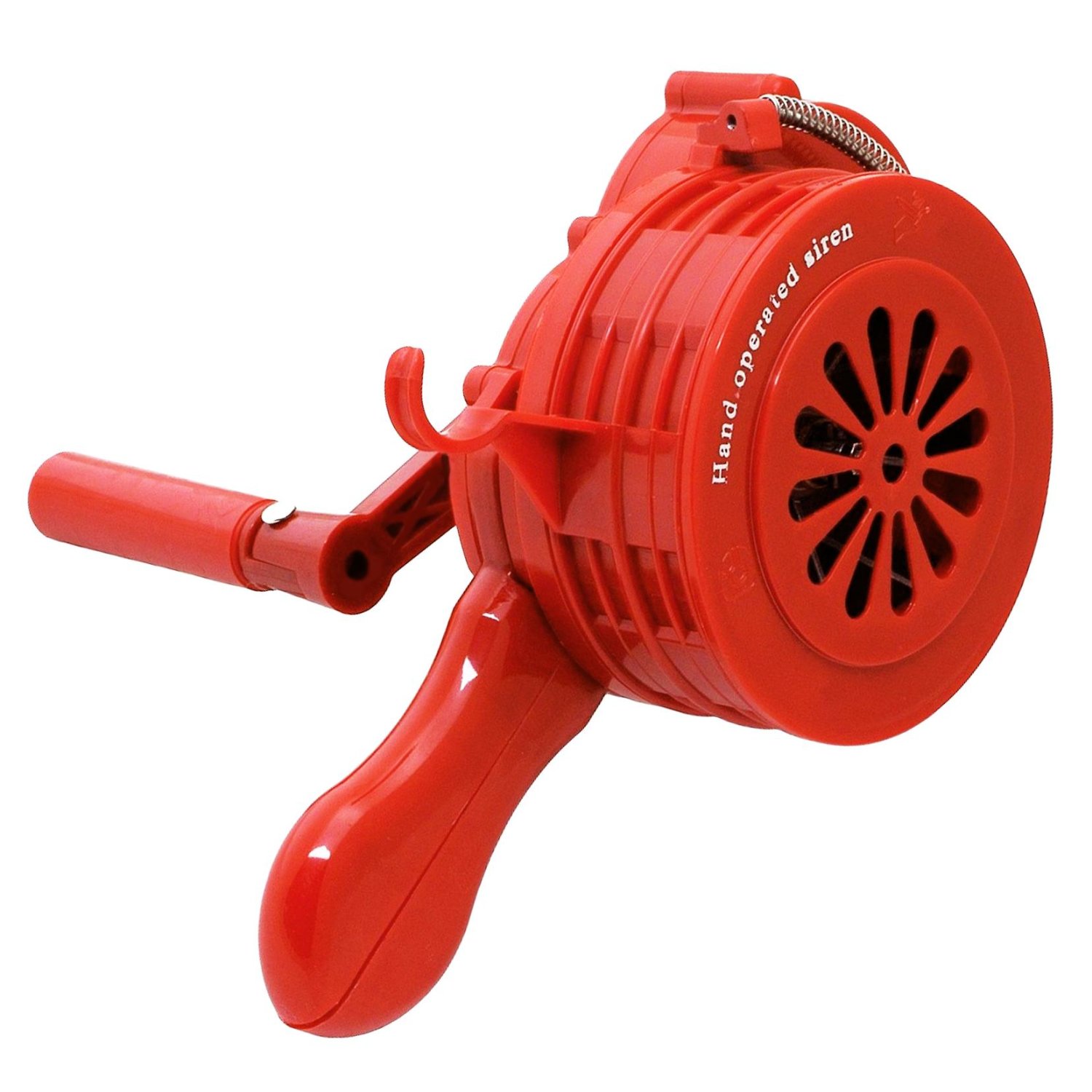 Hand Operated Crank Air Raid Safety Siren Fire Emergency Alarm - £39.99 ...