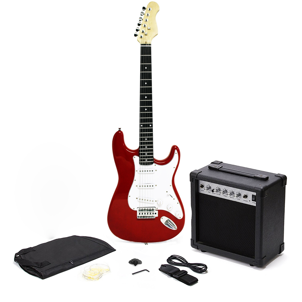 Oypla ST 6 String Full Size Electric Guitar Set with 10W Amp - £99.99 ...