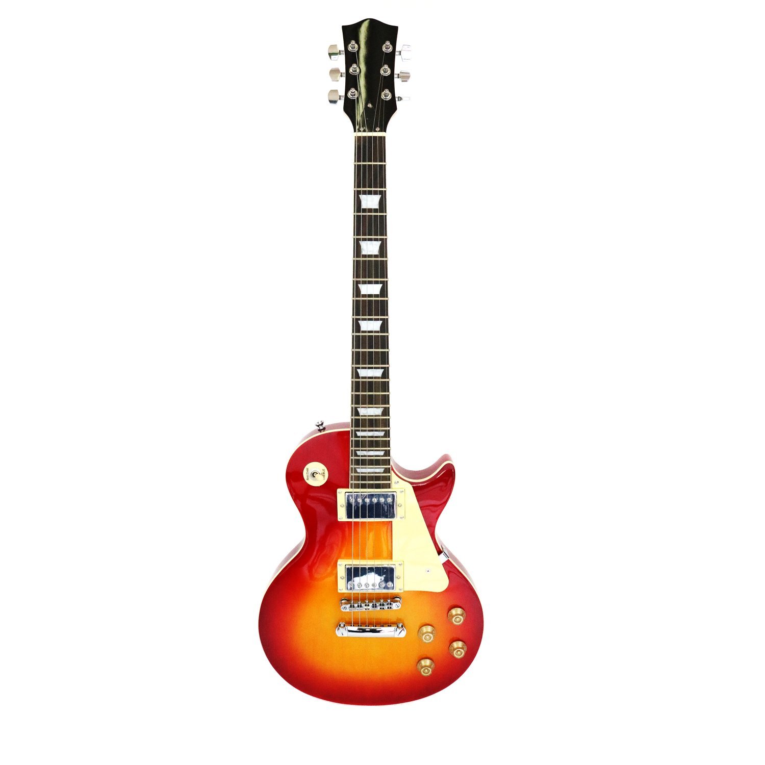 LP Les Paul Style Sunburst 6 String Electric Guitar With 10W Amp £119.99 Oypla Stocking