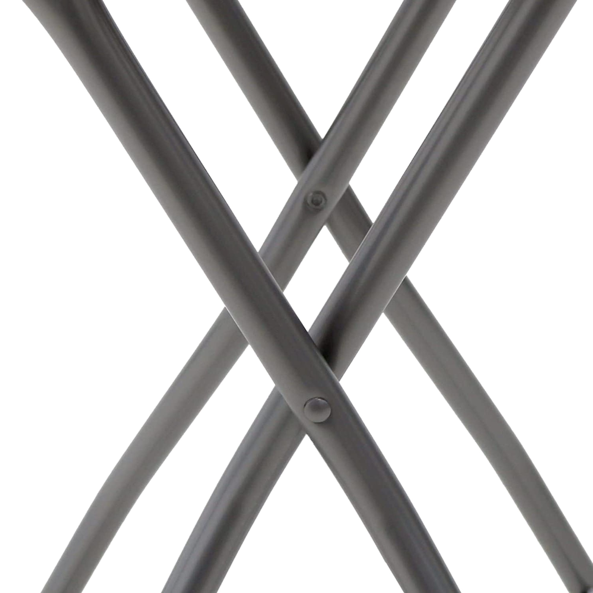 Superstore Blue Padded Folding High Bar Stool – 92cm Height, Kitchen Breakfast Bar