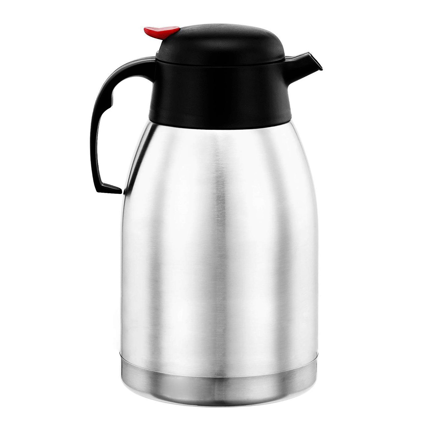 2L Stainless Steel Airpot Insulated Vacuum Thermal Flask Jug - £12.99 ...