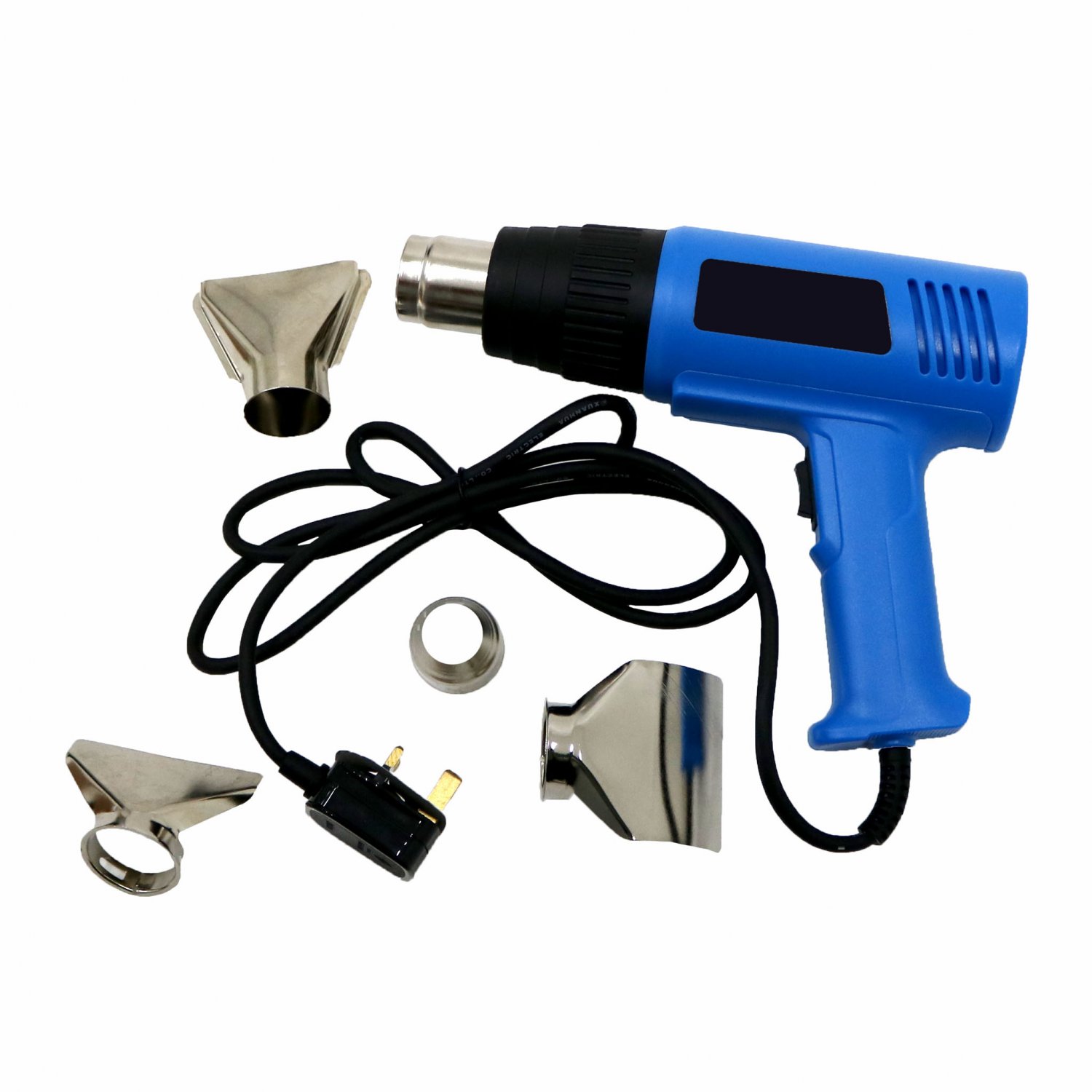 2000W Hot Air Heat Gun Wallpaper Paint Stripper with 4 Nozzles - £14.99